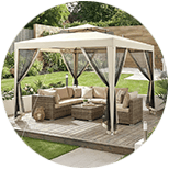 Carpas para jardín