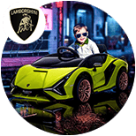 Coche eléctrico Lamborghini para niños