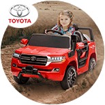 Coche eléctrico Toyota para niños