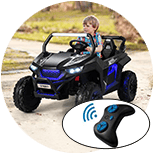 Coches eléctricos para niños con mando a distancia