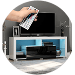 Mueble TV con Led