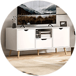 Mueble TV con Patas