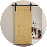 Puerta Corredera Madera