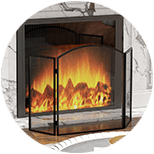 Salvachispas para chimenea