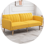 Sofas Color Amarillo