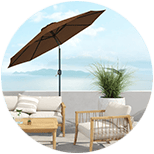 Sombrillas de terraza
