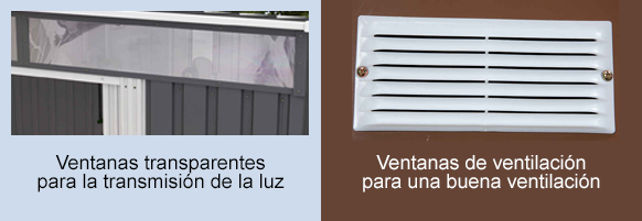 Beneficios de una buena ventilación en casetas de jardín