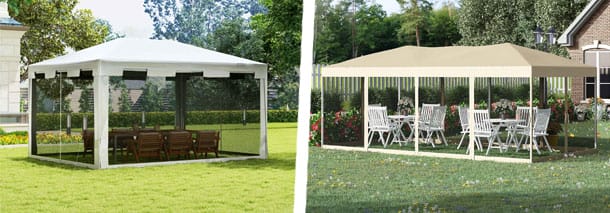 Carpas plegables con mosquitera
