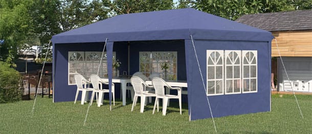 Carpas plegables desmontables