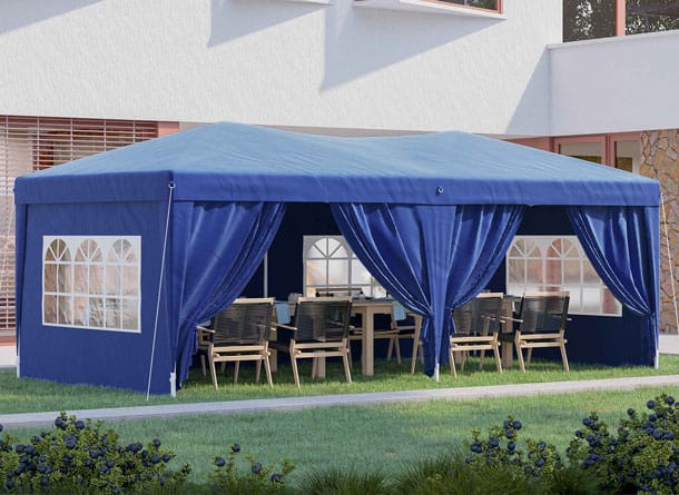 Carpas plegables grandes