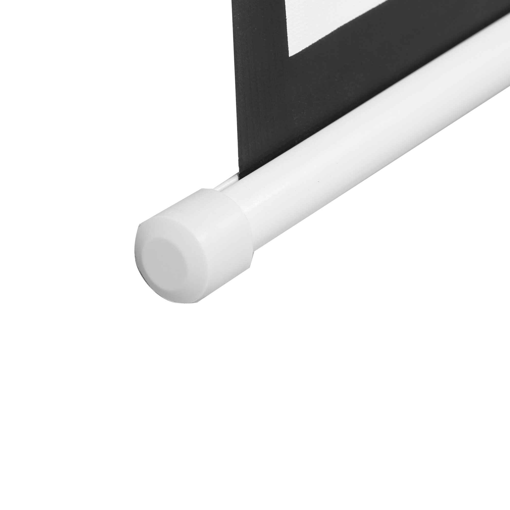 Pantalla de Proyector Eléctrica 120 Pulgadas, Pantalla de Proyección con Control Remoto, Formato 16:9, para Interior y Exterior, Eventos Deportivos, Cine en Casa, Oficina, Blanco