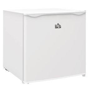 Congelador vertical 35 L silencioso con puerta reversible, temperatura ajustable y estante extraíble blanco