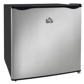 Congelador vertical 35 L plateado, independiente, silencioso, puerta reversible, -24 a -14 °C
