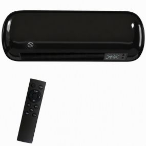 Calefactor eléctrico cerámico de pared 2000W con 3 modos, pantalla LED, termostato y temporizador 24h