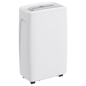 Deshumidificador eléctrico 12L/día depósito 1,5L silencioso 4 modos 2 velocidades blanco