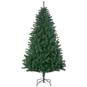 Árbol de Navidad artificial 180 cm con 1000 ramas y soporte de metal