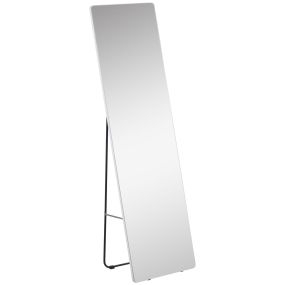 Espejo de cuerpo entero 45x37x158,5 cm con marco de aleación de aluminio plata