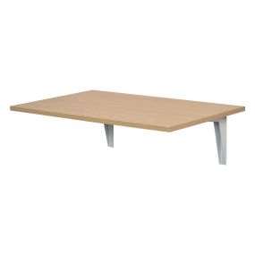 Mesa plegable de pared de madera natural 60x40x20 cm carga 10 kg para cocina comedor dormitorio