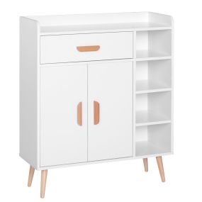 Aparador buffet multiusos 80x29.5x96 cm