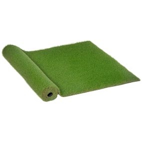 Césped artificial 3x1 m 25 mm tipo alfombra para jardín y terraza