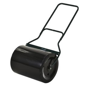 Apisonadora de césped para jardín con rodillo rellenable de 60 L, diámetro 50 cm