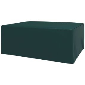 Funda protectora rectangular para muebles de jardín impermeable anti-UV antipolvo 235x190x90 cm verde