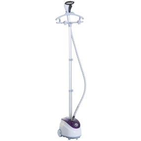 Centro de planchado vertical 1950W con depósito de 1.8L y temperatura ajustable 11 niveles 21.5x30x150cm