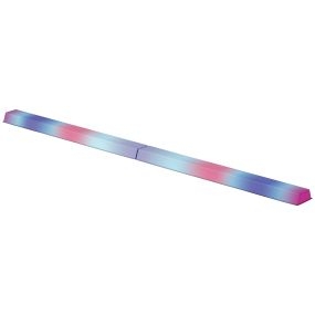 Barra de equilibrio de gimnasia plegable 236 cm con base antideslizante para entrenamiento en casa