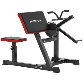 Máquina de bíceps y tríceps 2 en 1 con banco de curl predicador ajustable para gimnasio y casa