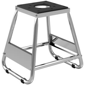 Elevador para motocicleta de acero 500 kg con plataforma de goma antideslizante para reparación y estacionamiento