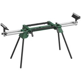Soporte plegable para sierra ingletadora universal con 2 rodillos, altura y ancho ajustables, 200 kg
