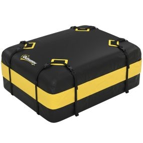 Bolsa de Techo para Coche 425L, Impermeable, Cofre de Techo para Coche con 8 Correas Ajustables, Alfombrilla Antideslizante, Ganchos, Adecuada para Todos Los Vehículos con/sin Portaequipajes