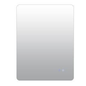 Espejo rectangular 80 x 60 cm retroiluminado táctil con brillo ajustable, memoria y antivaho