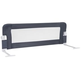 Barandilla plegable de esponja para niños 120 x 40,5 x 42 cm gris para cama queen, king, individual y matrimonial