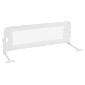 Barandilla plegable de esponja para niños 120 x 40,5 x 42 cm blanco