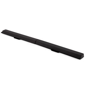 Viga de equilibrio plegable de 210 cm de espuma con funda de suede removible y fondo antideslizante negro