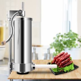 Máquina manual para hacer salchichas 3 kg con 4 tubos de relleno