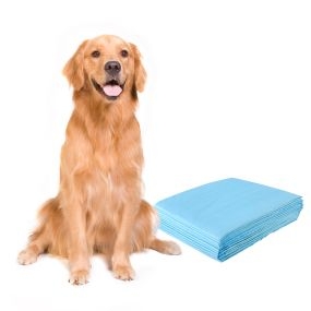 100 piezas alfombra desechable para perros absorbente secado rápido control de olor 76 x 91 cm azul