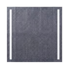 Almohadillas para orina de perro carbón 60x60 cm 150 unidades 6 capas antifugas absorbentes secado rápido interior exterior