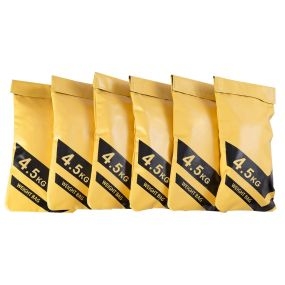 Saco de peso de entrenamiento con 6 sacos de arena vacíos para rellenar
