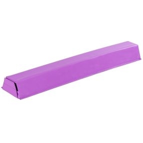 Barra de equilibrio de gimnasia PU 117 cm púrpura para entrenamiento y fitness