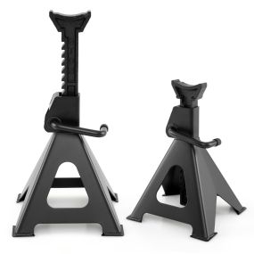 Soportes de Gato de 6 Toneladas de Capacidad Soportes para Elevar Vehículos de Metal Resistente con Altura Ajustable de 36-58,5 cm 1 Par