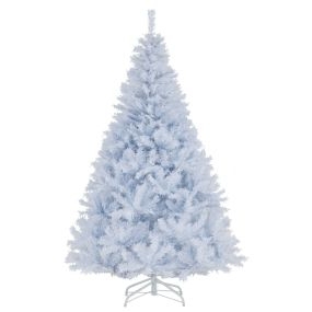 180 cm Árbol de Navidad Artificial Preiluminado con 280 Luces LED 1000 Puntas de Ramas 11 Modos de Iluminación y Soporte Metálico Plegable