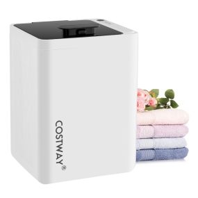 Calentador de toallas de lujo 23L con apagado automático, temporizador y pantalla LED blanco