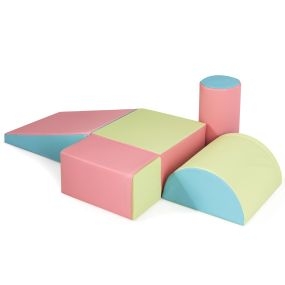 Juego de Bloques de Espuma Grandes para Niños Bloques de Construcción Juguetes Educativos para Bebés