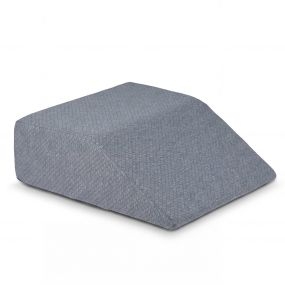 Almohada de Espuma para Elevar Piernas Mejora Circulación Alivia Dolor Articular Postoperatorio para Pies y Rodillas Gris