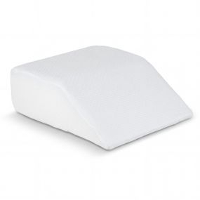 Almohada de Espuma para Elevar Piernas Mejora Circulación Alivia Dolor Articular Postoperatorio para Pies y Rodillas Blanco