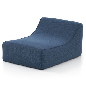 Silla Tumbona Inflable Sofá Hinchable Ergonómico Perezoso con Funda Desmontable y Base Antideslizante Sofá Cama de Aire Portátil Azul