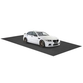 Alfombra para Suelo de Garaje Reutilizable y Lavable Incluye Cinta Adhesiva Gris-800 x 220 cm