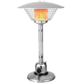 90cm Calentador Portátil De Mesa Para Patio De Gas Propano Para Exteriores con Protección Contra Vuelcos y Sobrecalentamiento